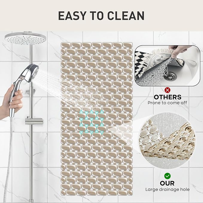 Shower Mat Non Slip Bathtub Mat - Image 6