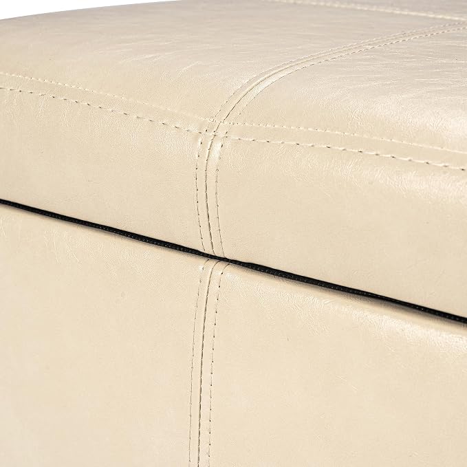 Adeco Storage Ottoman - Image 6