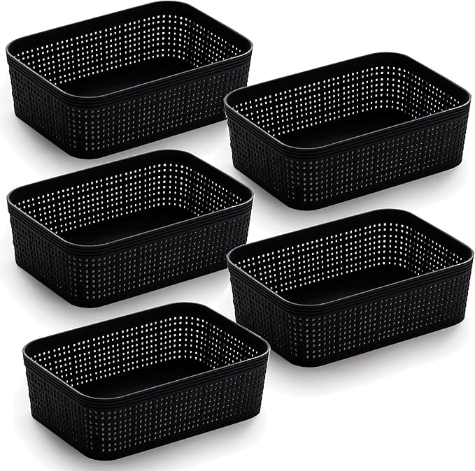 BINO | Woven Plastic Basket | XS, Space by BINO