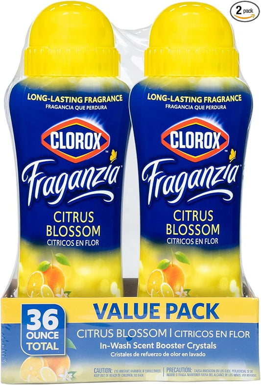 Clorox Fraganzia Laundry Scent Booster Crystals in Citrus Blossom Scent by Clorox