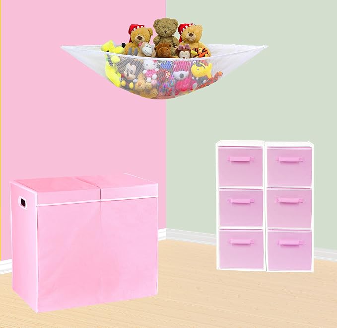 Simple Houseware Double Laundry Hamper - Image 8