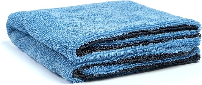 Greenfound Microfiber Towel for Cars, 1000GSM Car Drying Towel, Double Twist by Greenfound