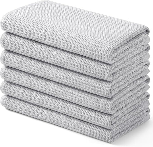 Homaxy 100% Cotton Waffle Weave Kitchen Towels by Homaxy
