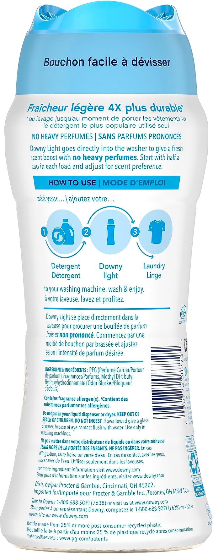 Downy Light Laundry Scent Booster Beads - Image 2