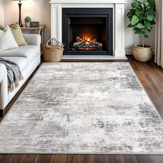 IOHOUZE Abstract Area Rugs 5x7 Ft Washable Rugs by iOhouze