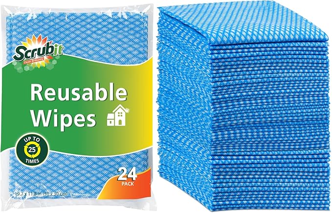 SCRUBIT Reusable Handy Wipes – Cleaning Cloth by SCRUBIT