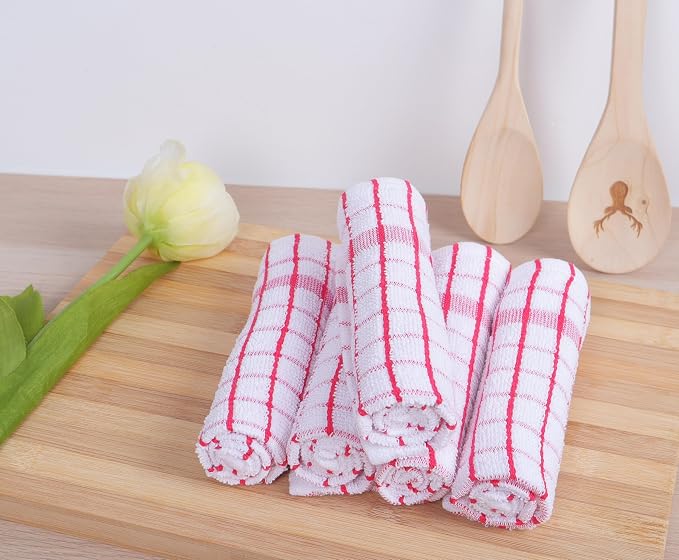AMOUR INFINI Kitchen Dish Cloths Set of 8 - Image 6