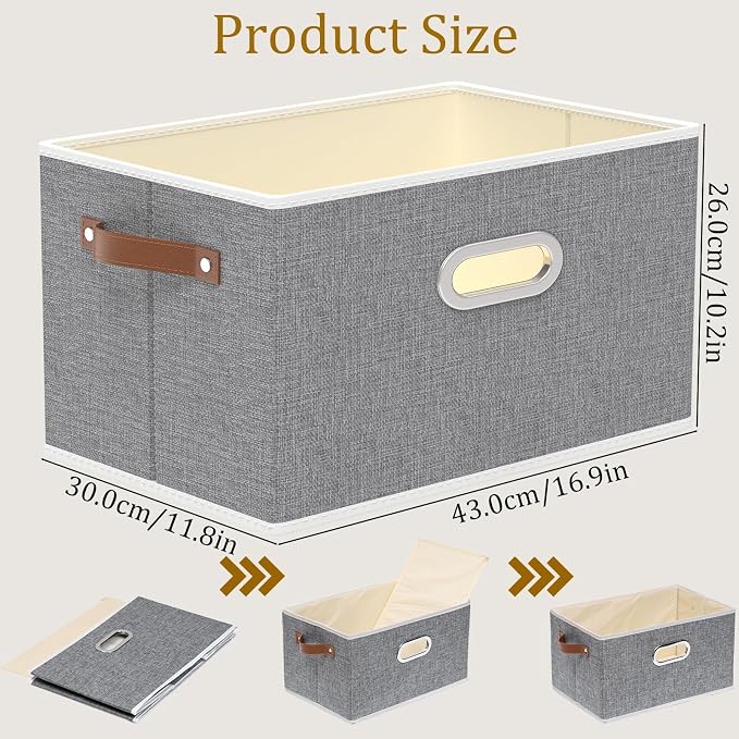 Yawinhe Fabric Storage Bins - Image 5