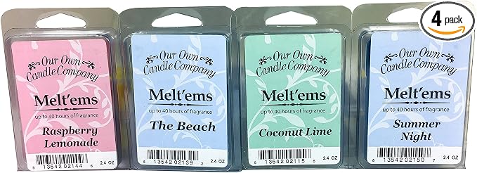 Our Own Candle Company Premium Wax Melt, The Beach, Coconut Lime, Himalayan Sea by OurOwnCandleCompanycandles