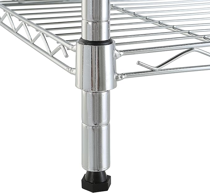 Amazon Basics 5-Shelf Tower Adjustable Storage Shelving Unit, 16 D x 16 W x 54 - Image 5
