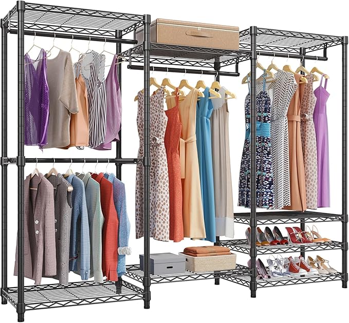 VIPEK V5 Portable Closet Wardrobe Heavy Duty Clothes Rack, Freestanding by VIPEK
