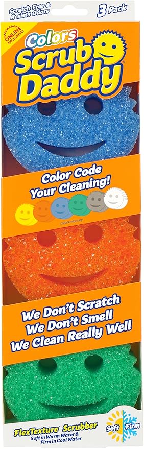Scrub Daddy Color Sponges by ScrubDaddy
