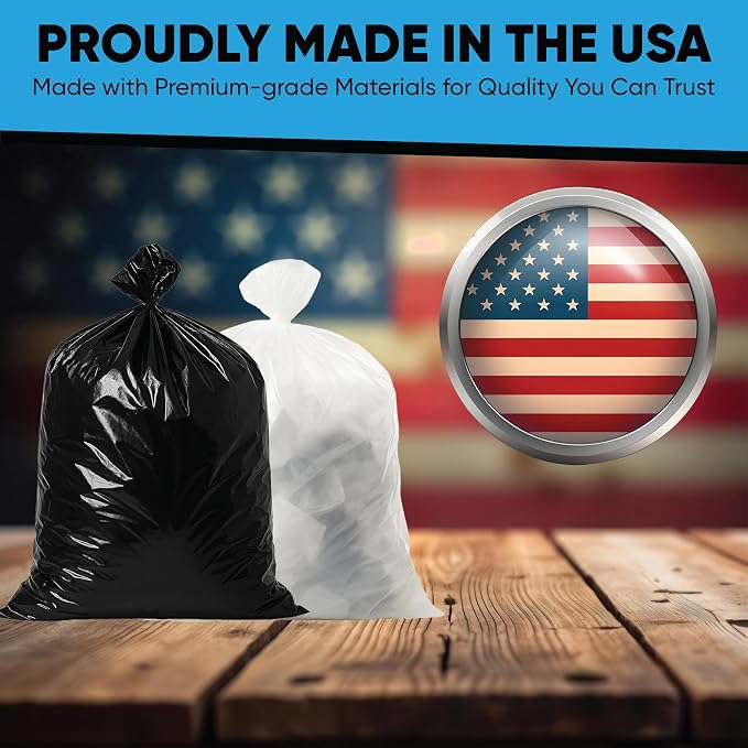 Contractor Garbage Bags 55 Gallon Heavy Duty | 50 Count | 3 Mil Construction - Image 4