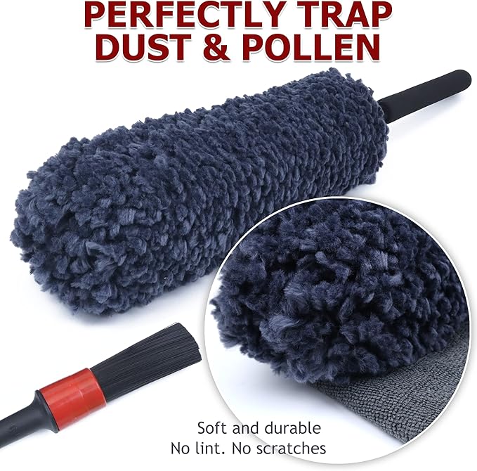 Car Duster Kit, Ultra Soft Microfiber Duster - Image 3