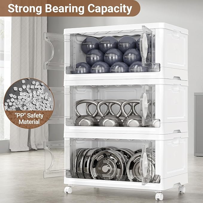 BROVIEW 360Qt Lockable Stackable Storage Bins - Image 6