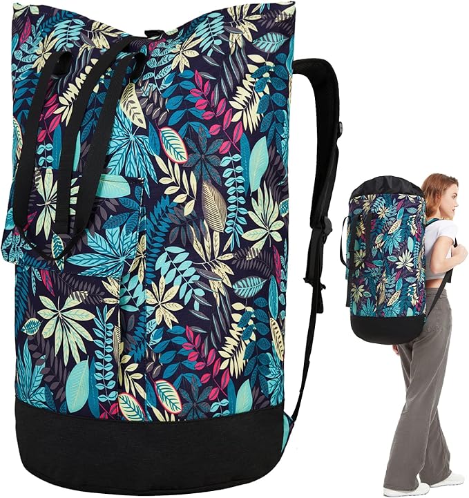 Laundry Bag for College, 115L Backpack Extra Large Heavy Duty, Gifts College by Azhido