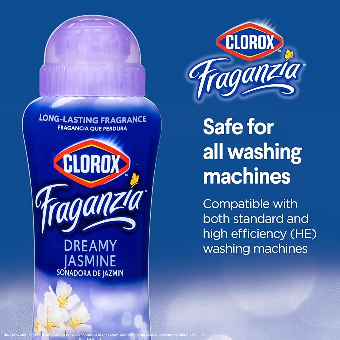 Clorox Fraganzia Laundry Scent Booster Crystals in Dreamy Jasmine Scent - Image 4