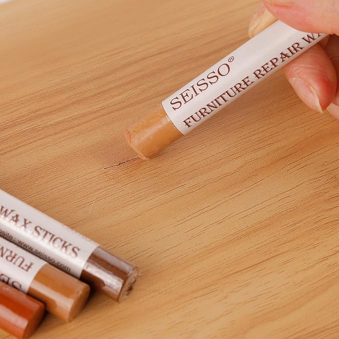SEISSO Furniture Repair Crayon, Scratch Repair Wax, Furniture Marking Repair - Image 6