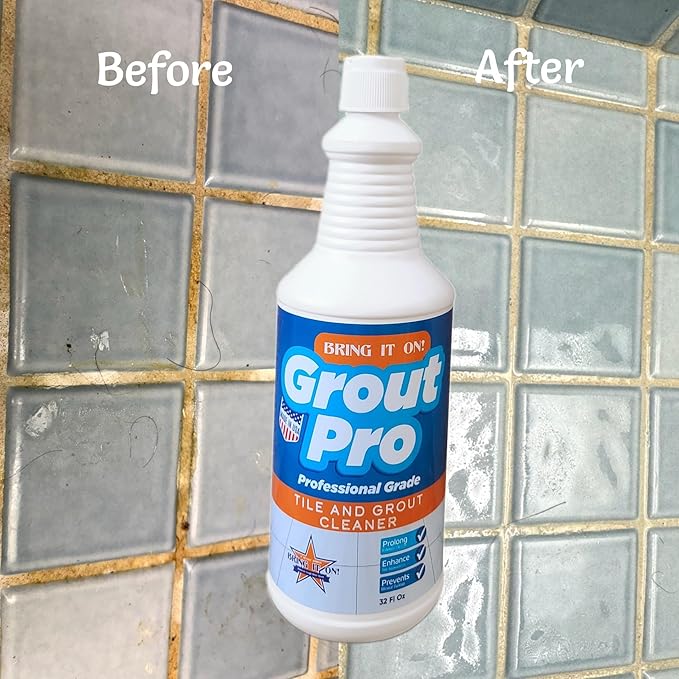 Bring It On Grout Pro Tile and Grout Cleaner – 32fl oz Grout Cleaner - Image 6