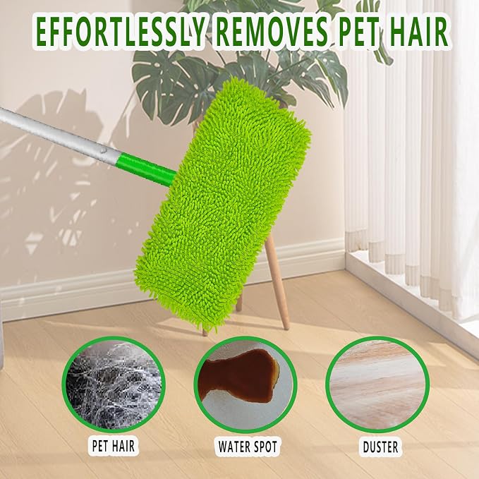 6Pack Reusable Microfiber Mop Pads - Image 4