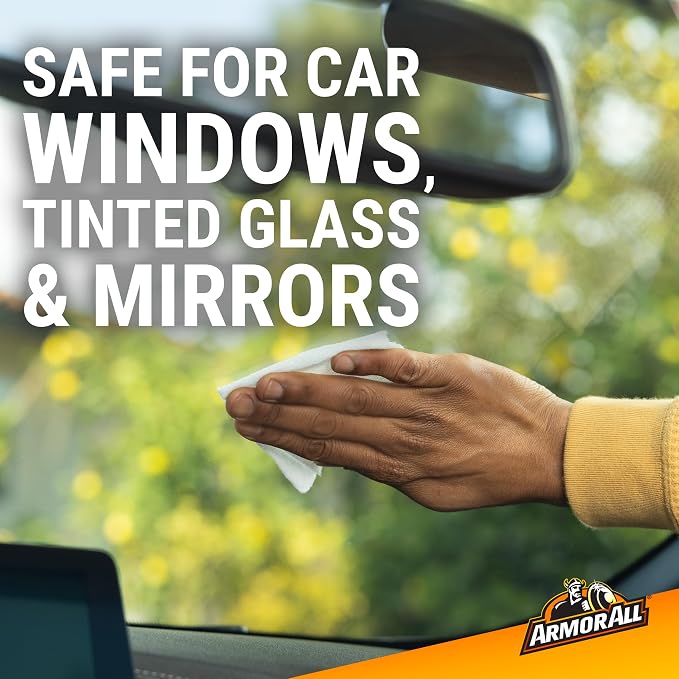 Armor All Car Glass Wipes by Armor All, Auto Glass Cleaner - Image 5