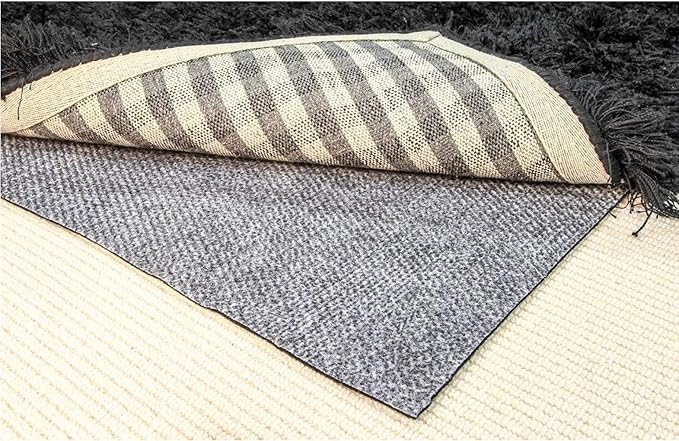 Hold-a-Rug Plush 2' x 8' Nonskid, Nonslip Rug Pad, Reversible Gripper, ¼ Thick by Hold-a-Rug