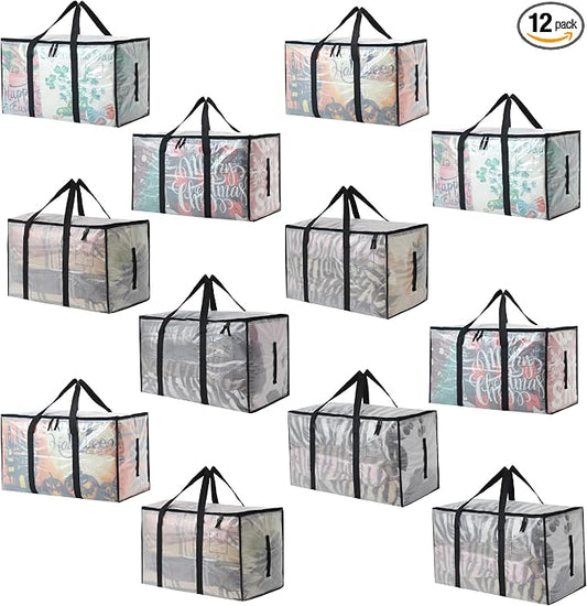 Heavy Duty 93L Stackable Storage Bins by Unknown