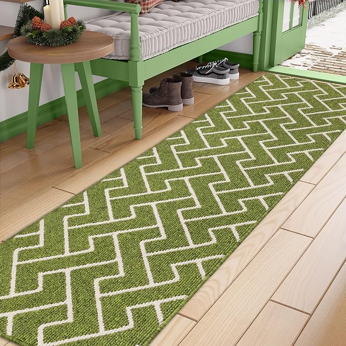 hicorfe Indoor Doormat, Front Back Door Mat Rubber Backing Non Slip Door Mats by Hicorfe