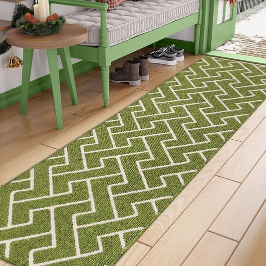 hicorfe Indoor Doormat, Front Back Door Mat Rubber Backing Non Slip Door Mats by Hicorfe