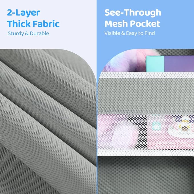 Yecaye 3 Pack 4-Tier Over The Door Organizer - Image 4