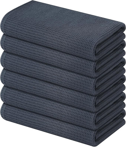 Homaxy 100% Cotton Waffle Weave Kitchen Towels by Homaxy