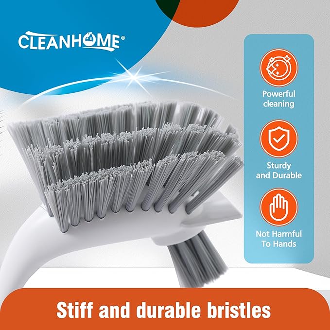 4-Pack Heavy-Duty Dish Scrub Brushes - Image 3
