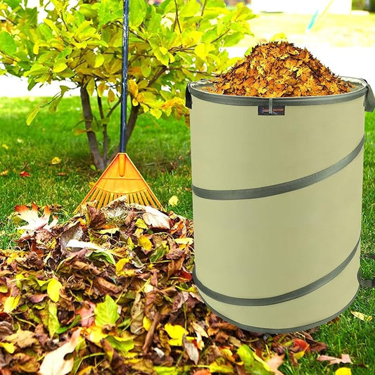 YUDI & GARDEN 45 Gallon Collapsible Garden Bag｜Collapsible Trash Can｜Camping - Image 2