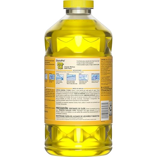 Pine-Sol Multi-Surface Cleaner, 2x Concentrated Formula, Lemon Fresh, 80 Fl Oz - Image 11