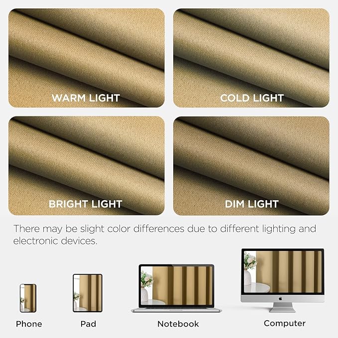 Joydeco Blackout Door Curtain for Doorway Privacy 78 Inches Long, Grommet - Image 8