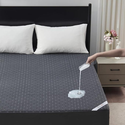 BEDLORE Full Size Mattress Protector, Waterproof Noiseless Mattress Cover by Bedlore