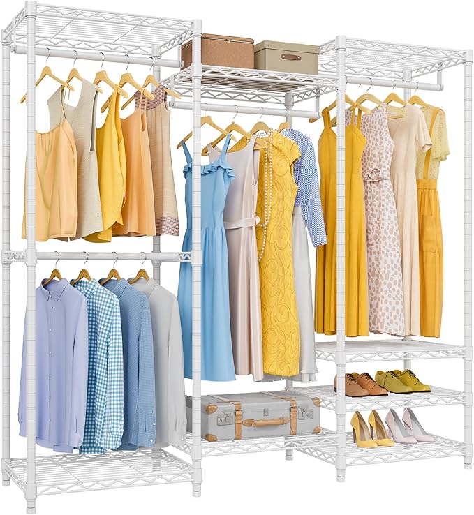 VIPEK V5 Medium Portable Closet Wardrobe Heavy Duty Clothes Rack, Freestanding by VIPEK
