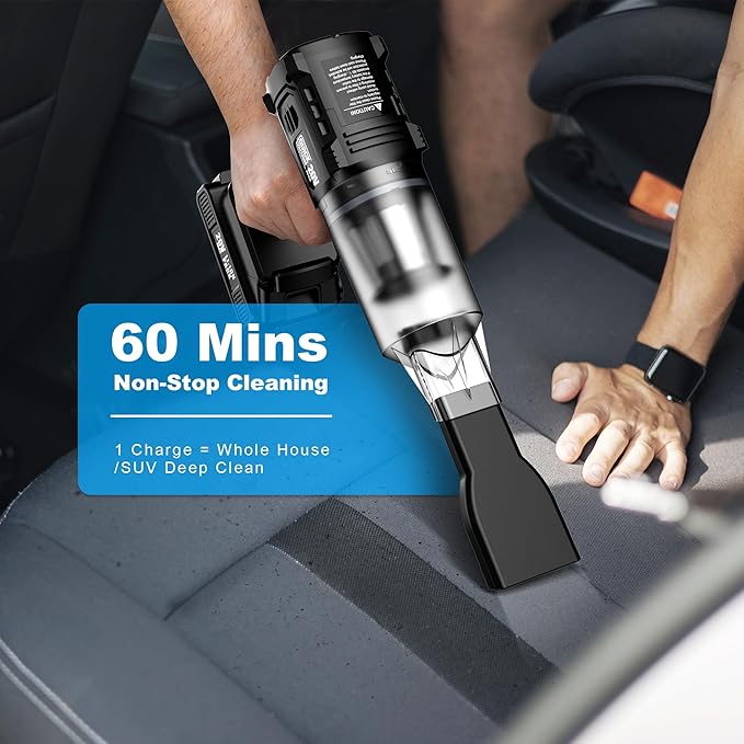 Handheld Vacuum Cleaner Cordless- 35000PA Strong Suction - Image 6