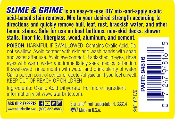 STAR BRITE Slime & Grime Stain Remover - Image 3