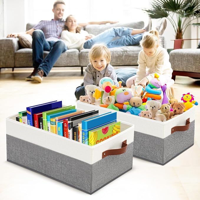 6 Pack Closet Storage Bins, Storage Baskets - Image 5