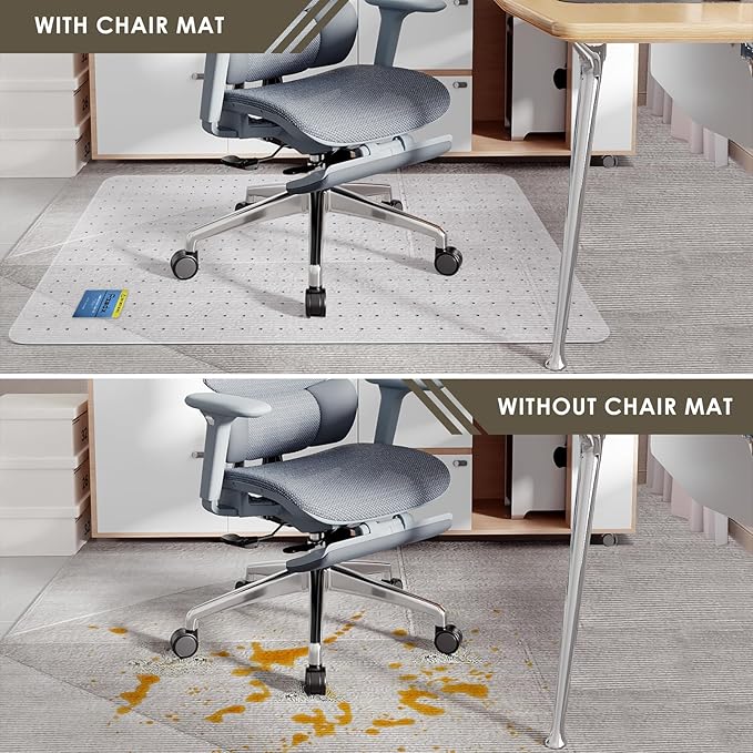 Azadx Heavy Duty Office Chair Mat - Image 6