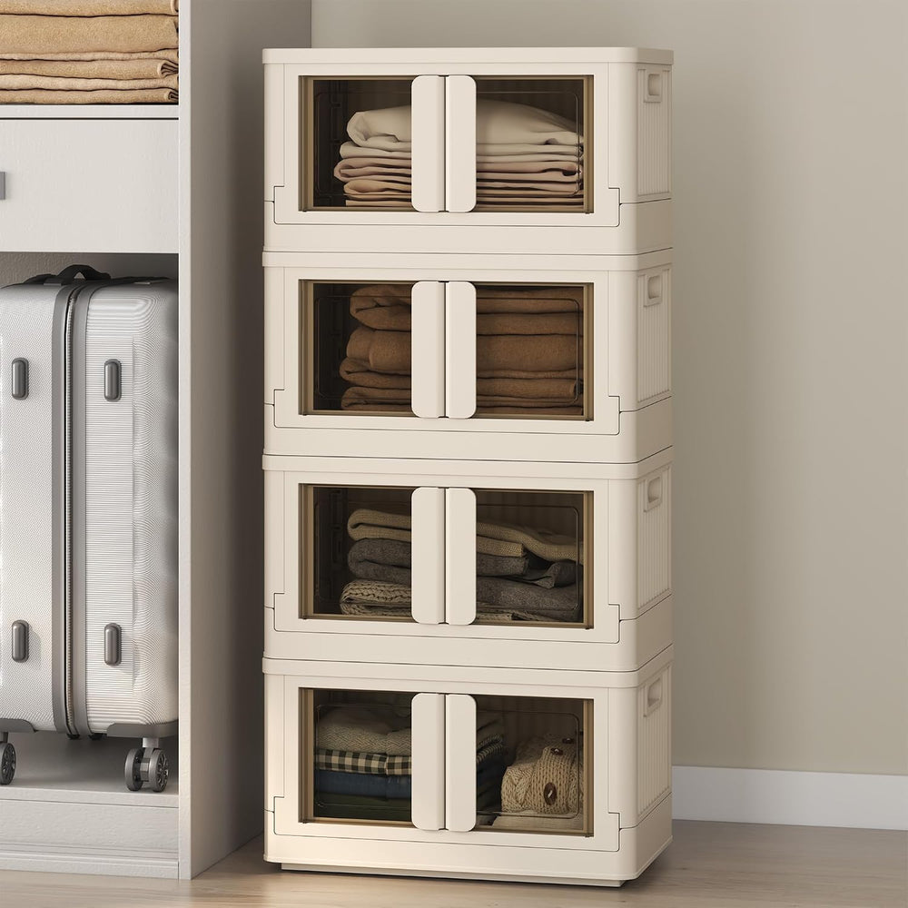 FLEXIMOUNTS 150 QT Stackable Storage Bins