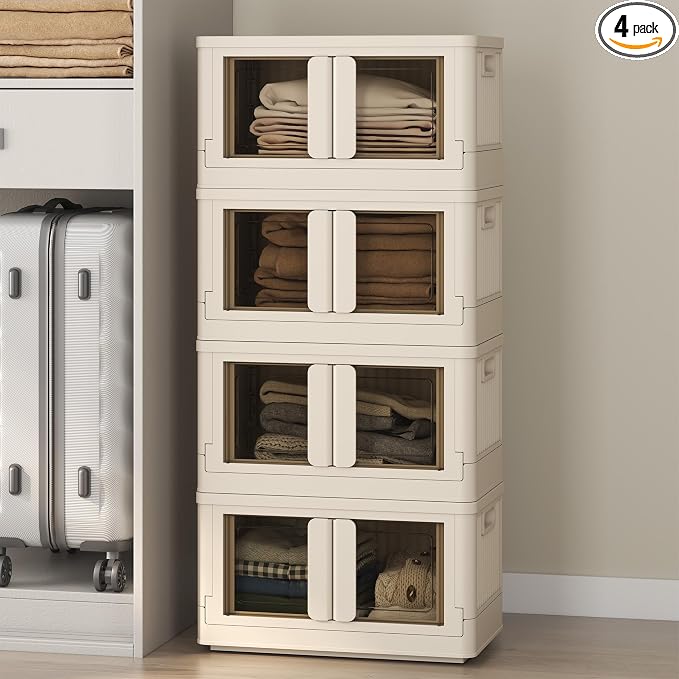 FLEXIMOUNTS 150 QT Stackable Storage Bins by FLEXIMOUNTS