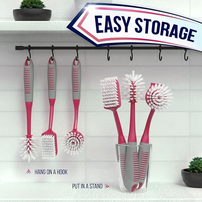 Dish Brush Set of 4 - Image 7