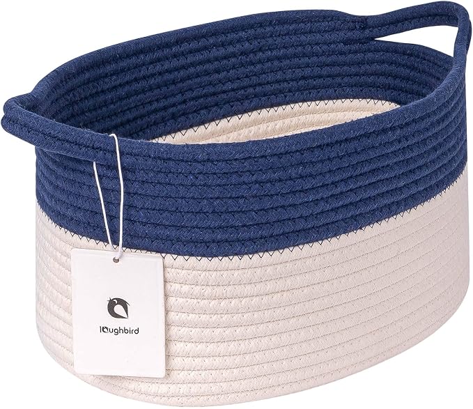 Medium and Large Woven Basket//With Handle, Used - Image 9