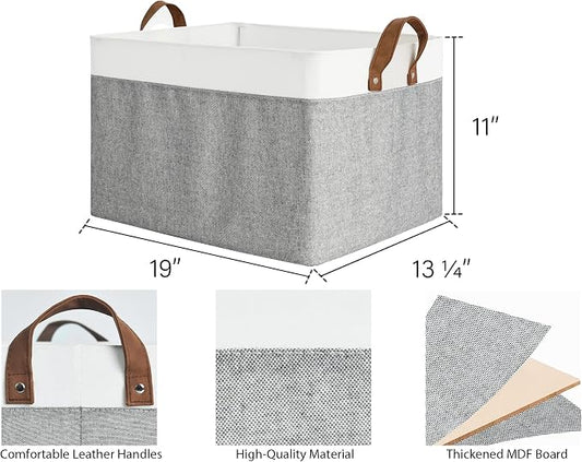 StorageWorks 45L Large Storage Bins - Image 2