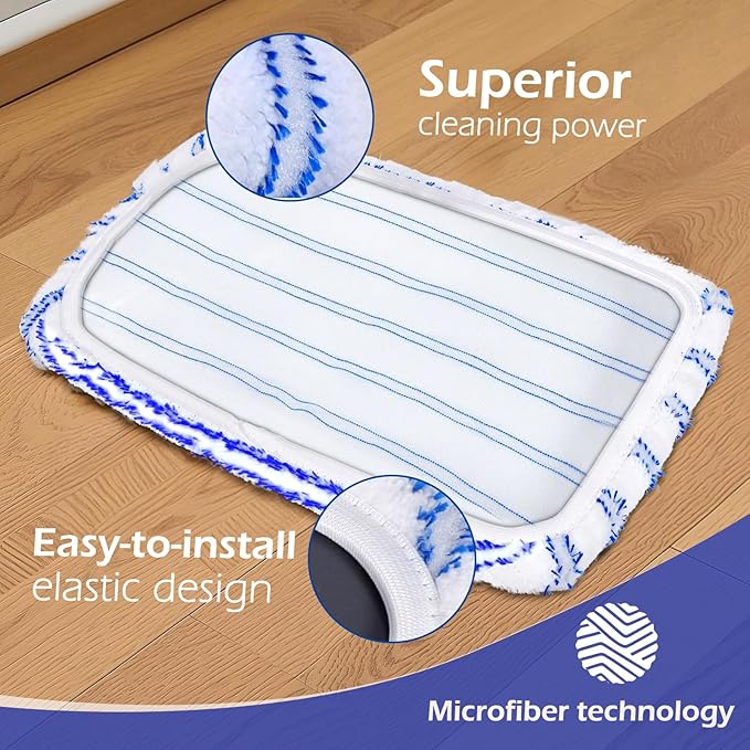 Masthome Microfiber Mop, Large Surface Flat Mop - Image 3