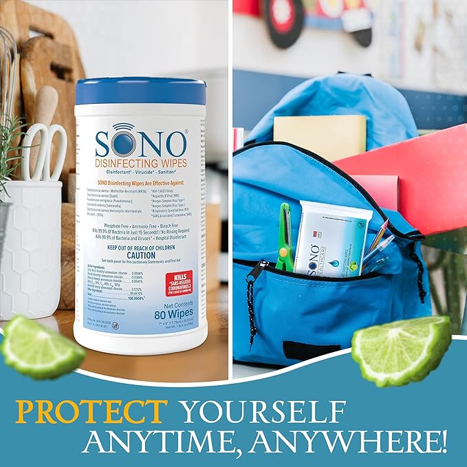 SONO Disinfecting Wipes - Image 3
