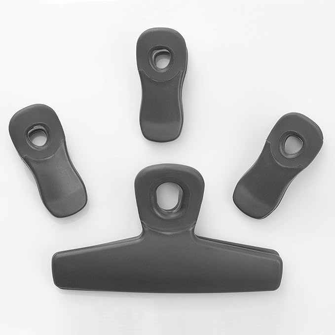 COOK WITH COLOR Bag Clips, Heavy Duty Chip Clip and Refrigerator Magnet Clips - Image 7