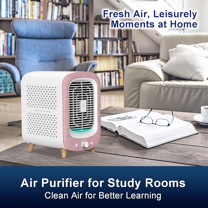 Jafanda Air Purifier for Home Bedroom 780sq ft, HEPA & Activated Carbon - Image 9